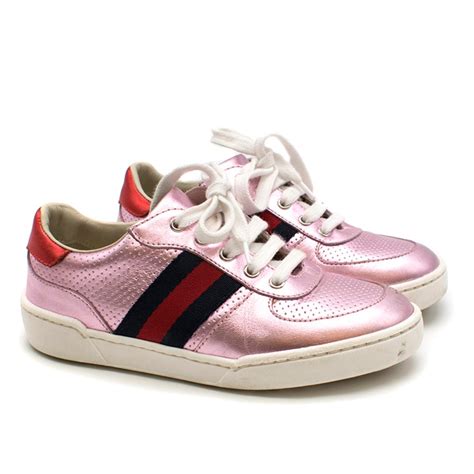 gucci sneakers hot pink|pink Gucci sneakers for cheap.